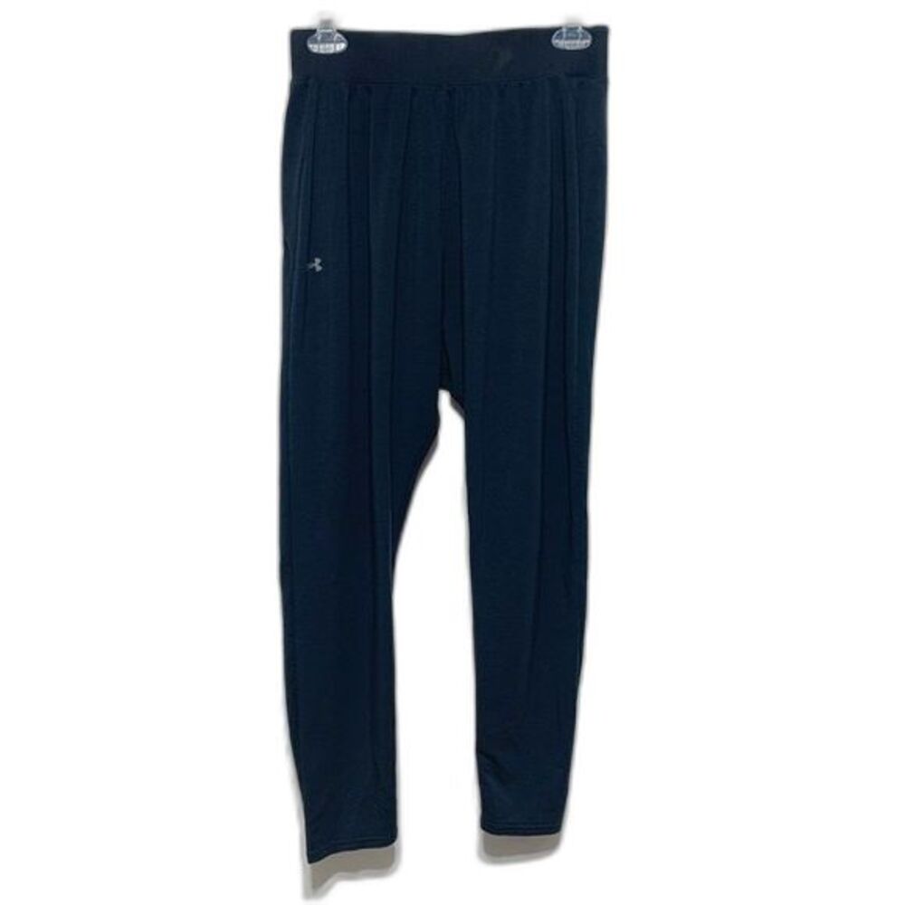 Under Armour Joggers size Small Black Lightweight Loose Sweatpants Elastic Waist